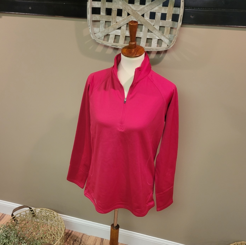 NWT Women's Eddie Bauer Half Zip Baselayer Fleece